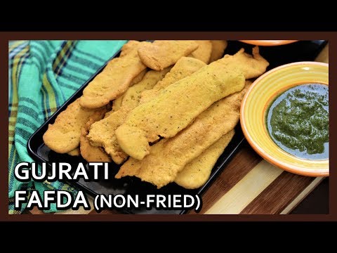 Fafda Recipe | Non -Fried Fafda | How to make Gujarati Fafda | Aifryer Recipe | Healthy Kadai