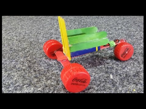 Faire Tricycle 9v -Mini voiture Electrique DIY - jouet - recyclage - kids toy