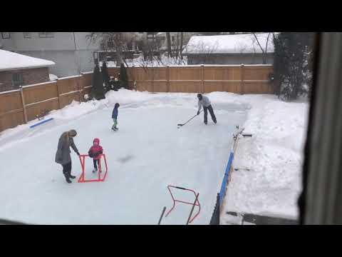 Family Ice Skating Fun