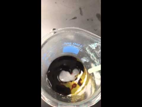 Ferric chloride and potassium thiocyanate