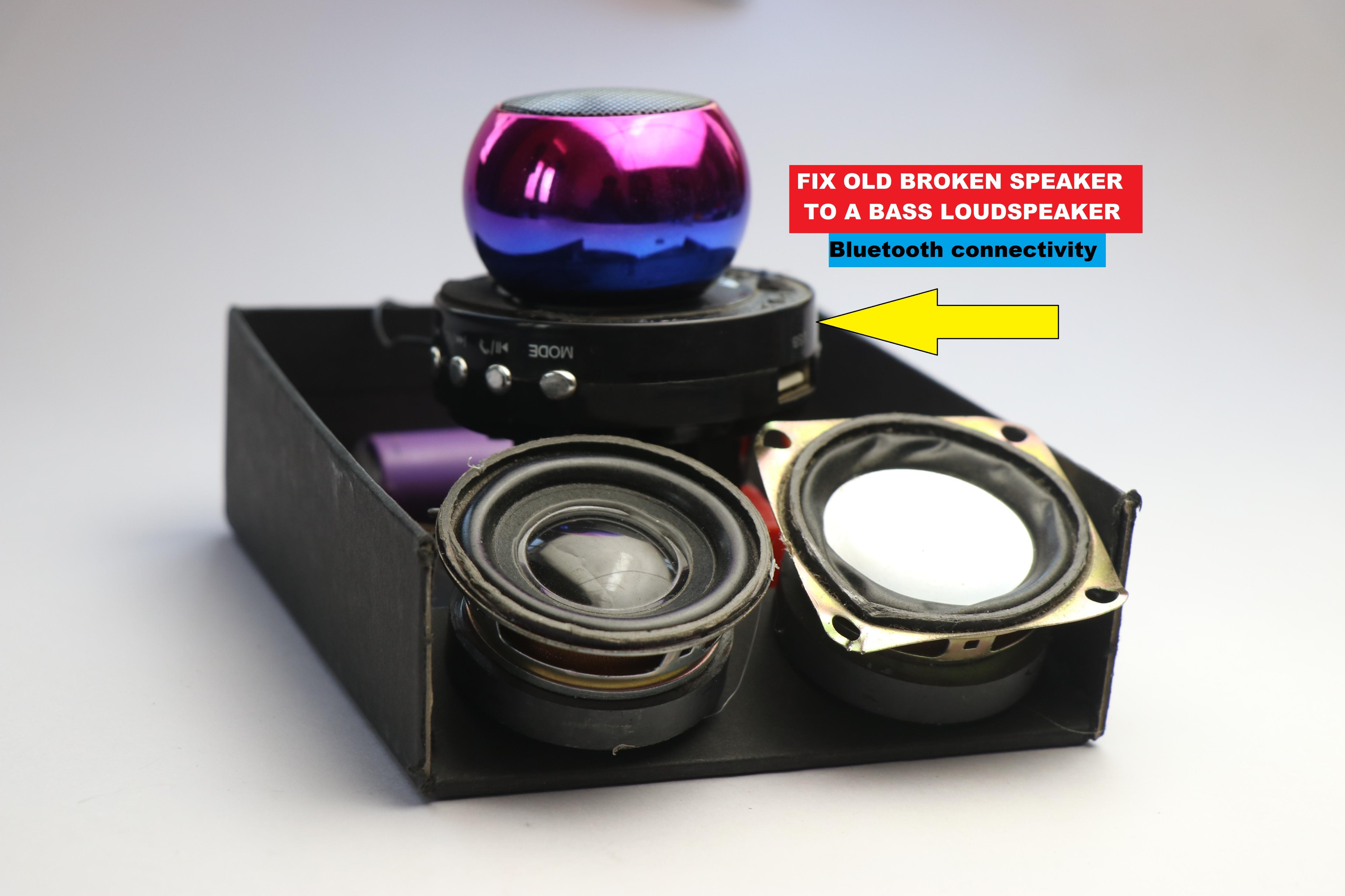 Fix Old speaker to loudspeaker.JPG