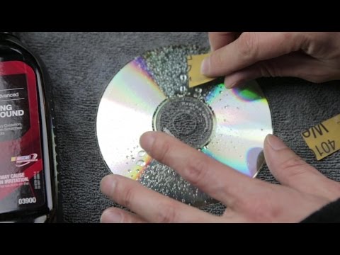 Fix a scratched disc for cheap!