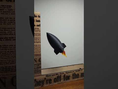 Floating Rocket Display