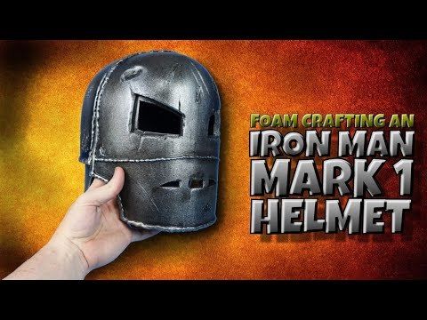 Foam Crafting an Iron Man Mark 1 Helmet