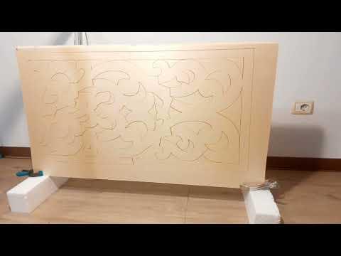 Foam cutter costycnc cut decorative patterns - routers sign making - satisfying #hotwire #signs