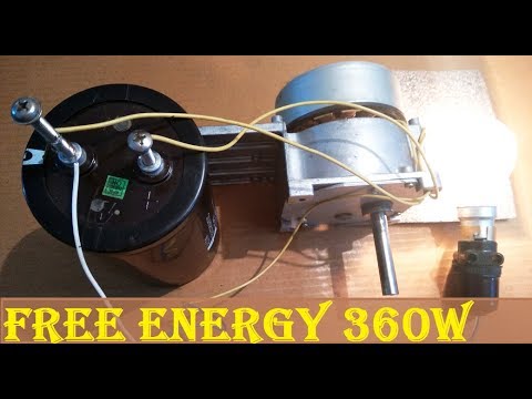 Free Energy Generator requiring Zero Electricity for field power: 100% Genuine