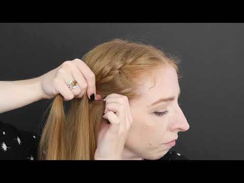 French Braid Basics // Becky Stern