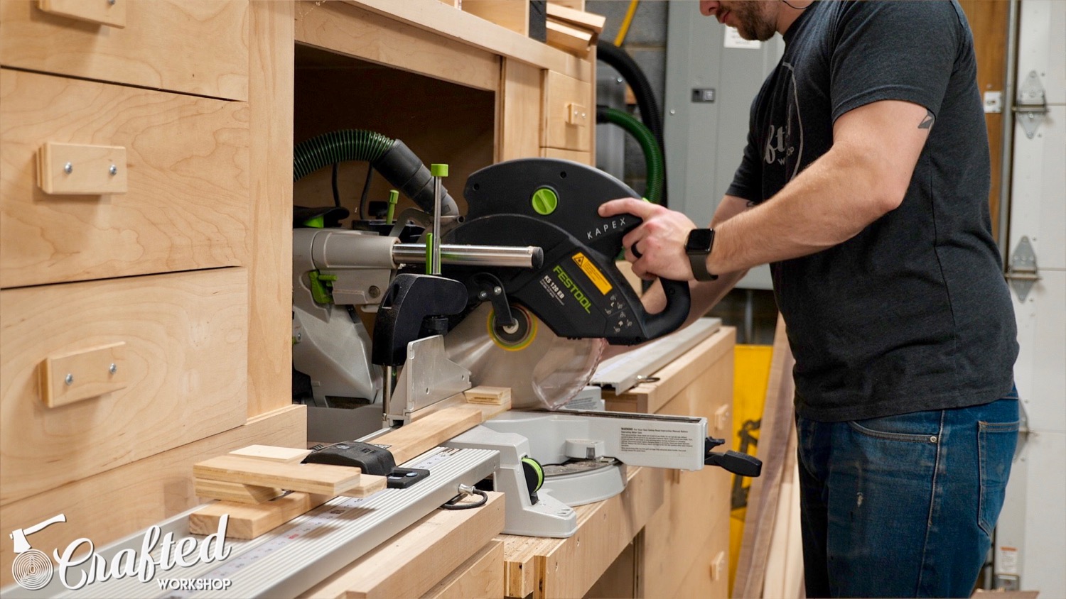 French Cleat Tool Storage Wall and Clamp Rack | How To Build - Woodworking - 12.jpg