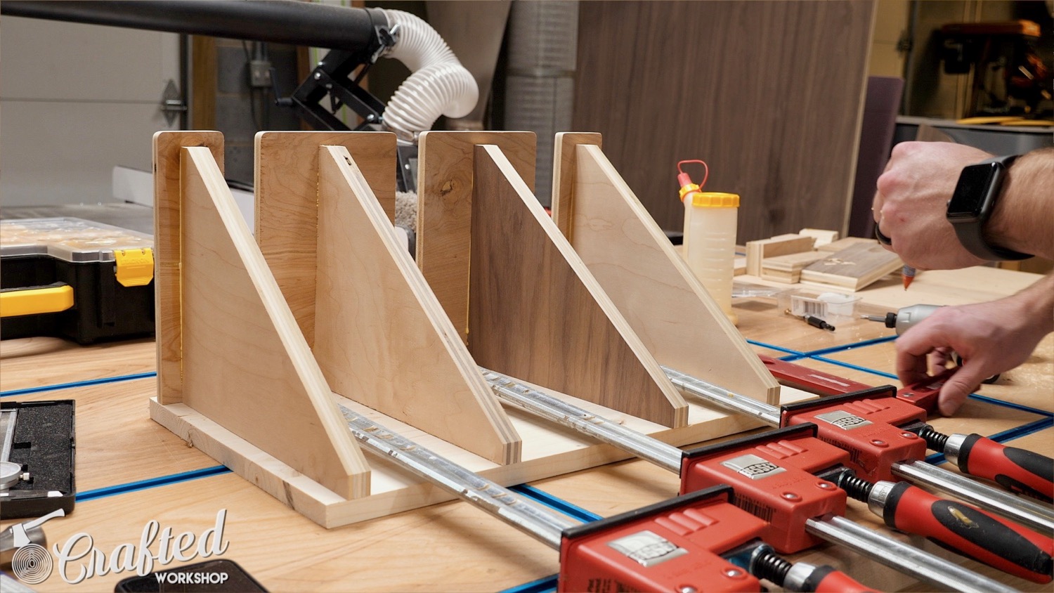 French Cleat Tool Storage Wall and Clamp Rack | How To Build - Woodworking - 20.jpg