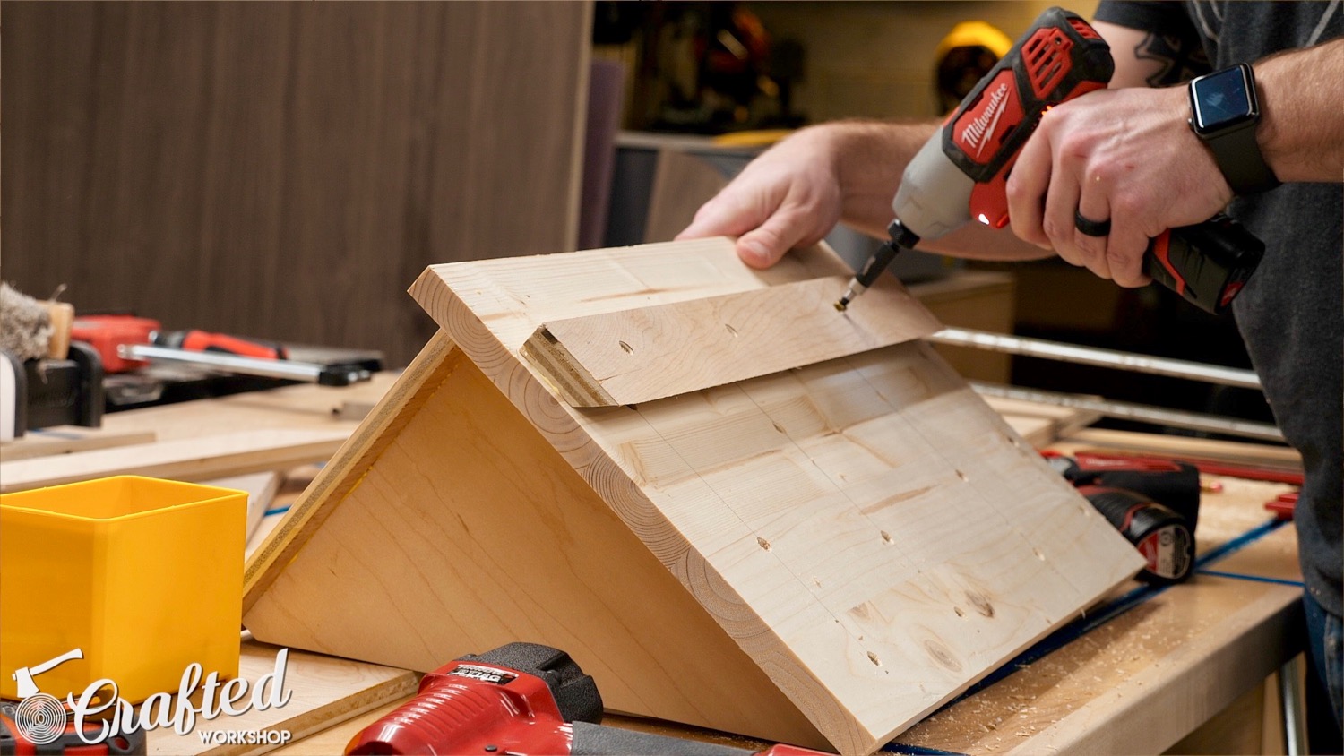 French Cleat Tool Storage Wall and Clamp Rack | How To Build - Woodworking - 22.jpg