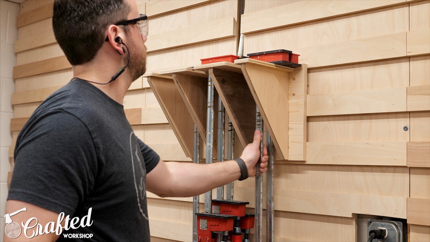 French Cleat Tool Storage Wall and Clamp Rack | How To Build - Woodworking - 23.jpg