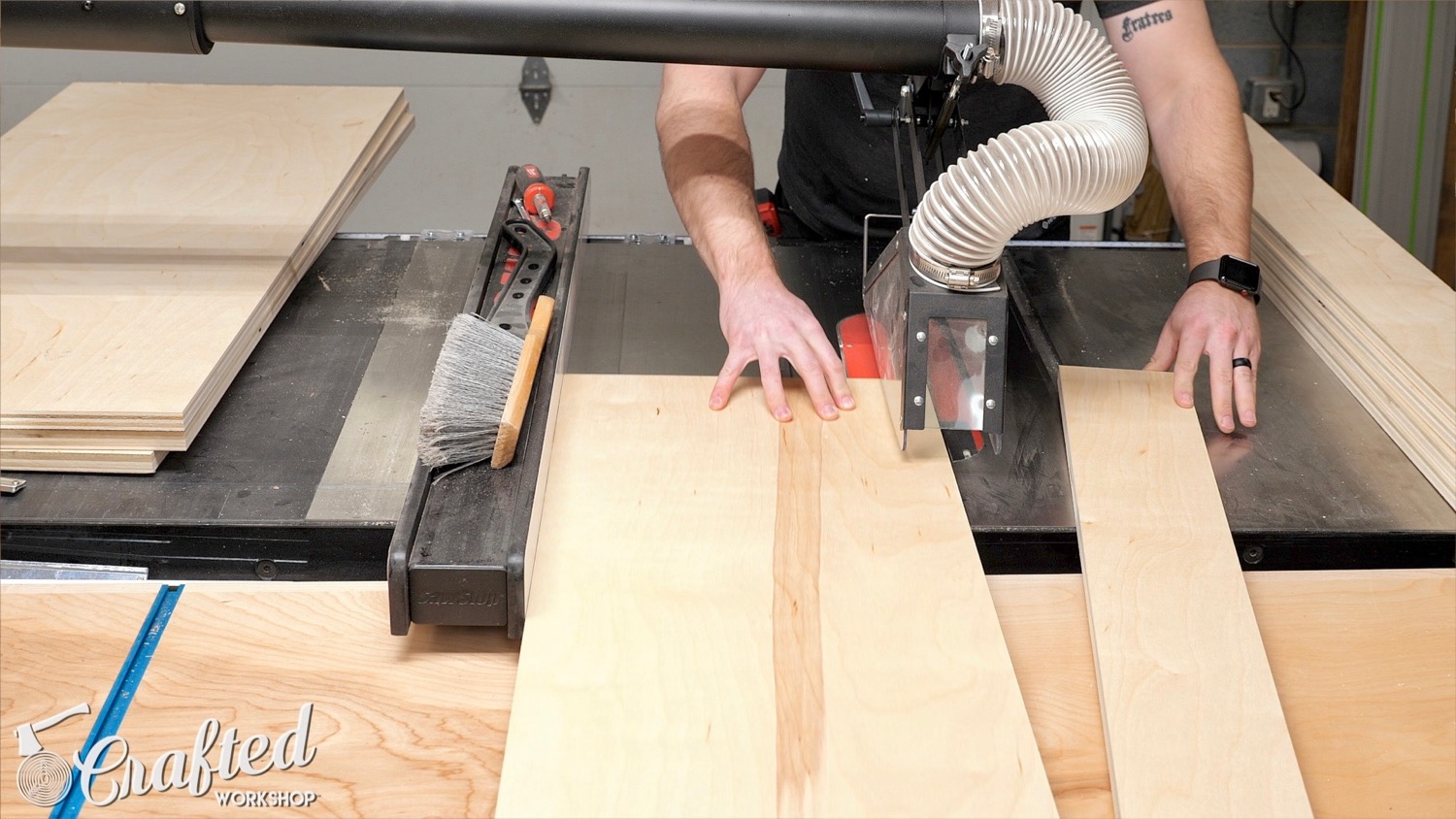 French Cleat Tool Storage Wall and Clamp Rack | How To Build - Woodworking - 4.jpg
