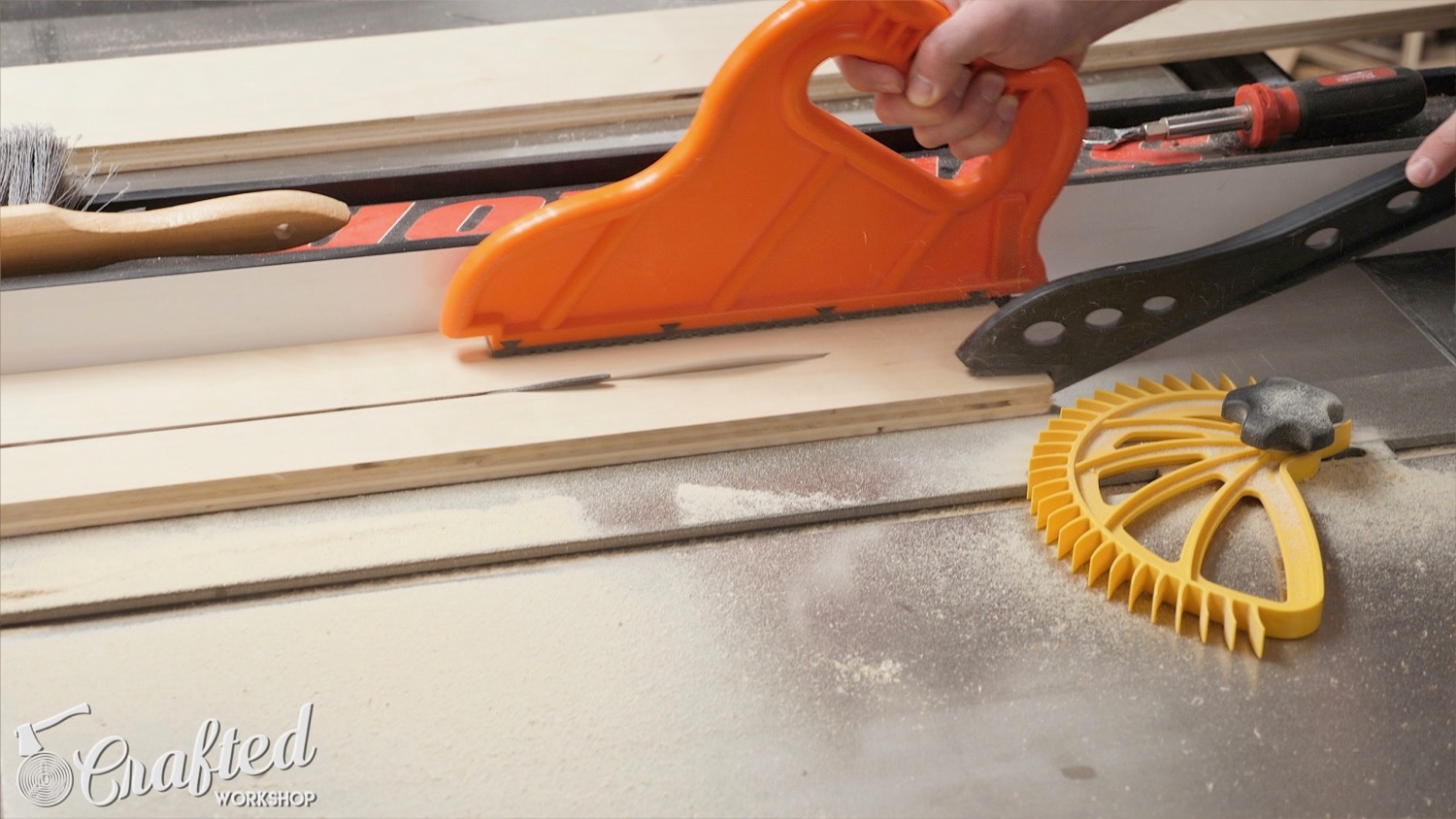 French Cleat Tool Storage Wall and Clamp Rack | How To Build - Woodworking - 5.jpg