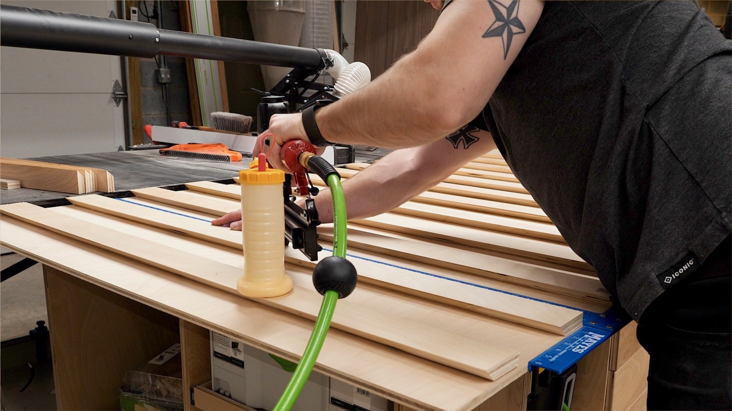 French Cleat Tool Storage Wall and Clamp Rack | How To Build - Woodworking - 7.jpg