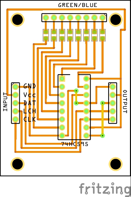 Fritzing - 8x8 RGB Shift Register Driver - SubBoard - BLUE-GREEN_pcb.jpg