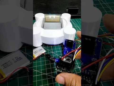From Concept to Cyberpunk Terminal &ndash; Transparent OLED Prototype (RP2350) #rp2350