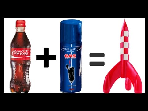 Fus&amp;eacute;e COCA + PROPANE :  Mega Rocket coca propane - Coca fus&amp;eacute;e propane puissante - Coca cola fus&amp;eacute;e