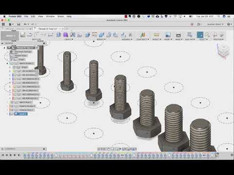 Fusion 360: Integrating Screws and Nuts