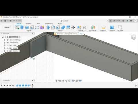 Fusion 360 - Plastic Organizer 3D Model