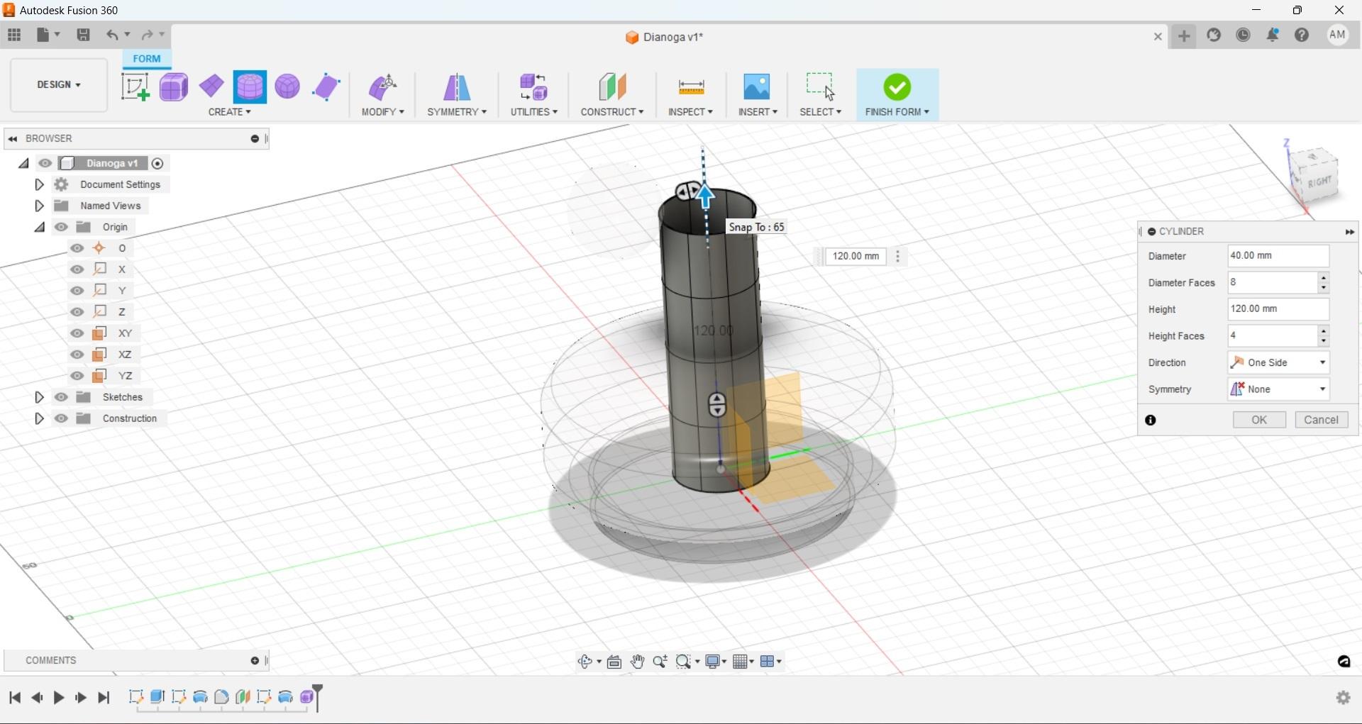 Fusion Free Form Neck Cylinder Height Drag.jpg