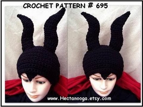 GREAT HORNED  HAT, DIY crochet pattern, cosplay, costumes, halloween