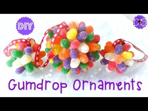 GUMDROP BALL ORNAMENTS!  FUN &amp;amp; EASY!