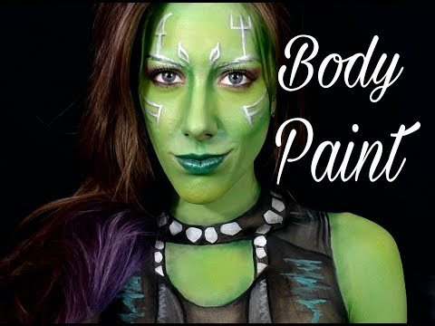 Gamora Body Paint