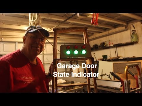 Garage Door State Indicator System