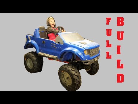 Gas Powerwheels F150 Duromax Full Build