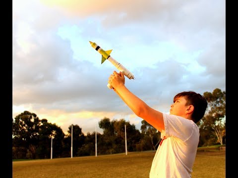 Gas propelled Rocket Launcher