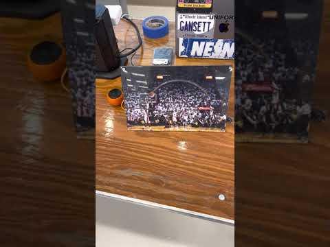 Gesture Sensing Moving NBA Ray Allen Desk Toy