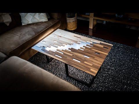 Getting Over My Fear Of Epoxy Resins - The Pixelated Coffee Table with EcoPoxy FlowCast