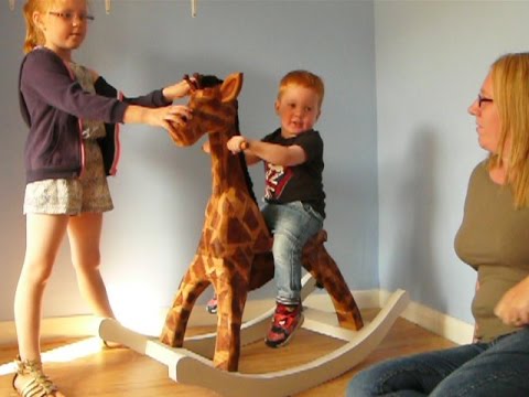 Gilly The Giraffe Rocking Horse Project - Test Drive