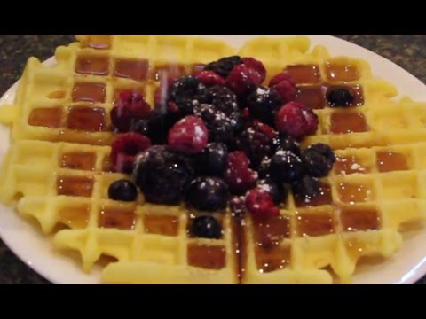 Gluten free waffles: Cheap enough for the whole family!