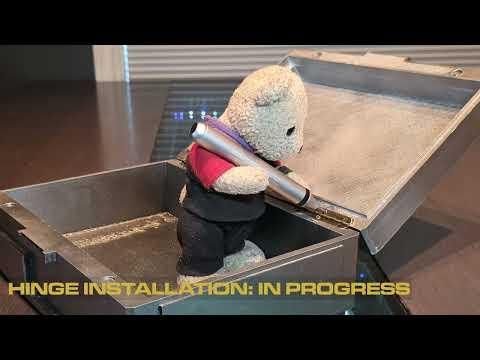 Gold Pressed Latinum Box Step 3 Hinge Installation