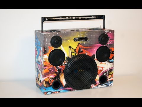 Graffiti Boombox Bluetooth Speaker