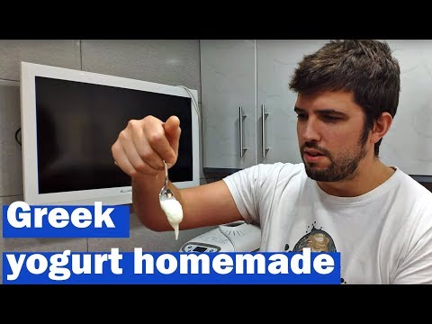 Greek yogurt recipe with Moulinex yogurta maker