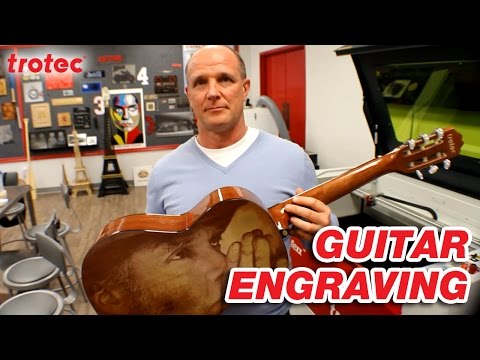 Guitar Engraving | Laser Wood Engraving | Trotec