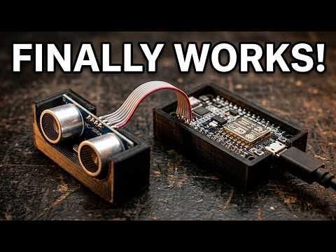 HC-SR04 Ultrasonic Sensor with Tasmota on NodeMCU