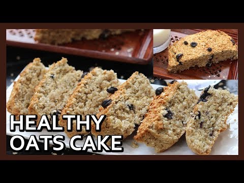 HEALTHY OATS CAKE without flour, oil, butter | Oatmeal Cake | Airfryer Recipe by Healthy Kadai