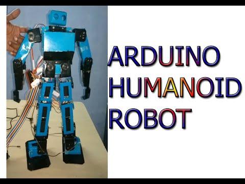 HUMANOID ROBOT DANCING // ARDUINO BASED HUMANOID ROBOT//ENTHIRAN ROBOT//CHITTI 2.0.