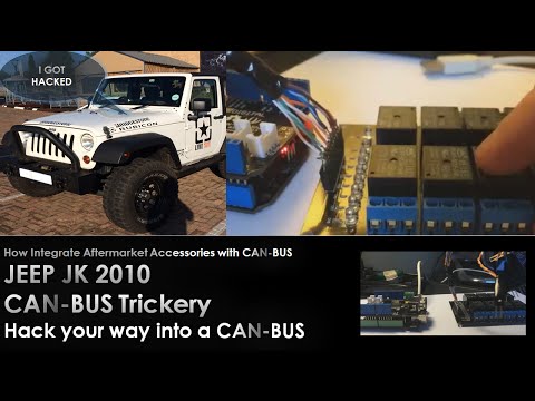 Hack your way into a CAN-BUS, Cleanly add aftermarket accesories to your Jeep JK 2010