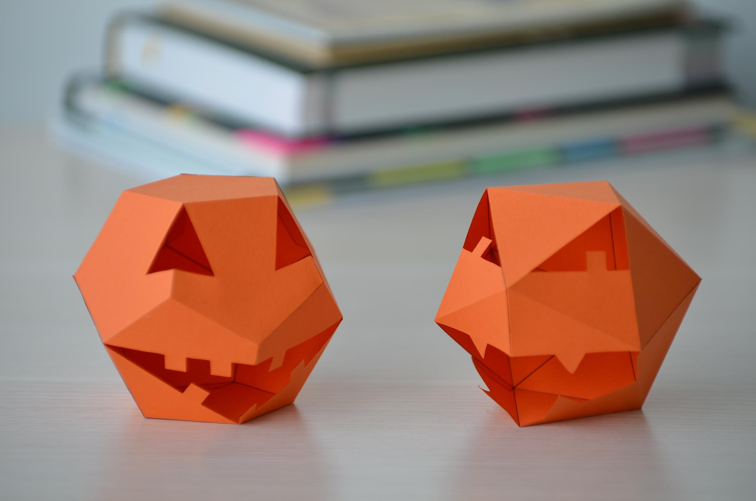 Halloween dodecahedron icosahedron 1.JPG