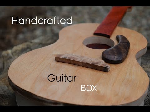 Handcrafted Guitar Puzzle Box || BurlyWoodworks