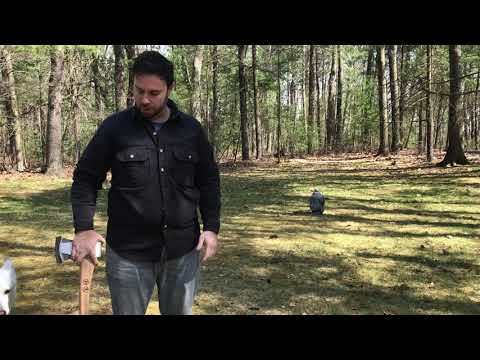 Handling an ax