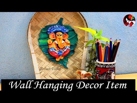 Handmade Ganesha Wall Hanging Craft | DIY Home Decor Item | wall decoration ideas @ArtisanPallet