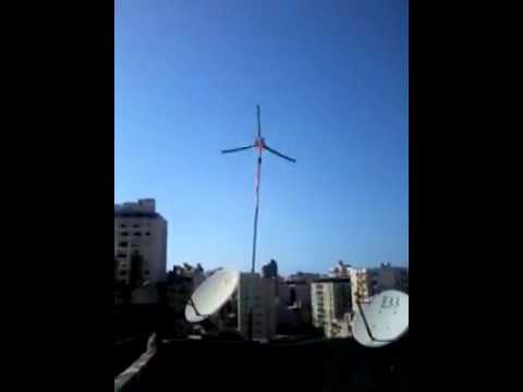 Handmade PVC Wind Turbine