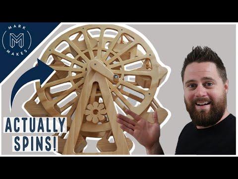 Handmade Wooden Toy Ferris Wheel