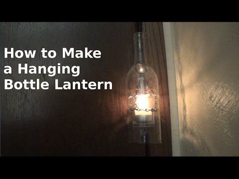 Hanging Bottle Lantern