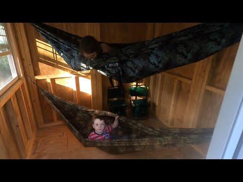 Hanging Hammocks - The Treehouse Project - Part 23